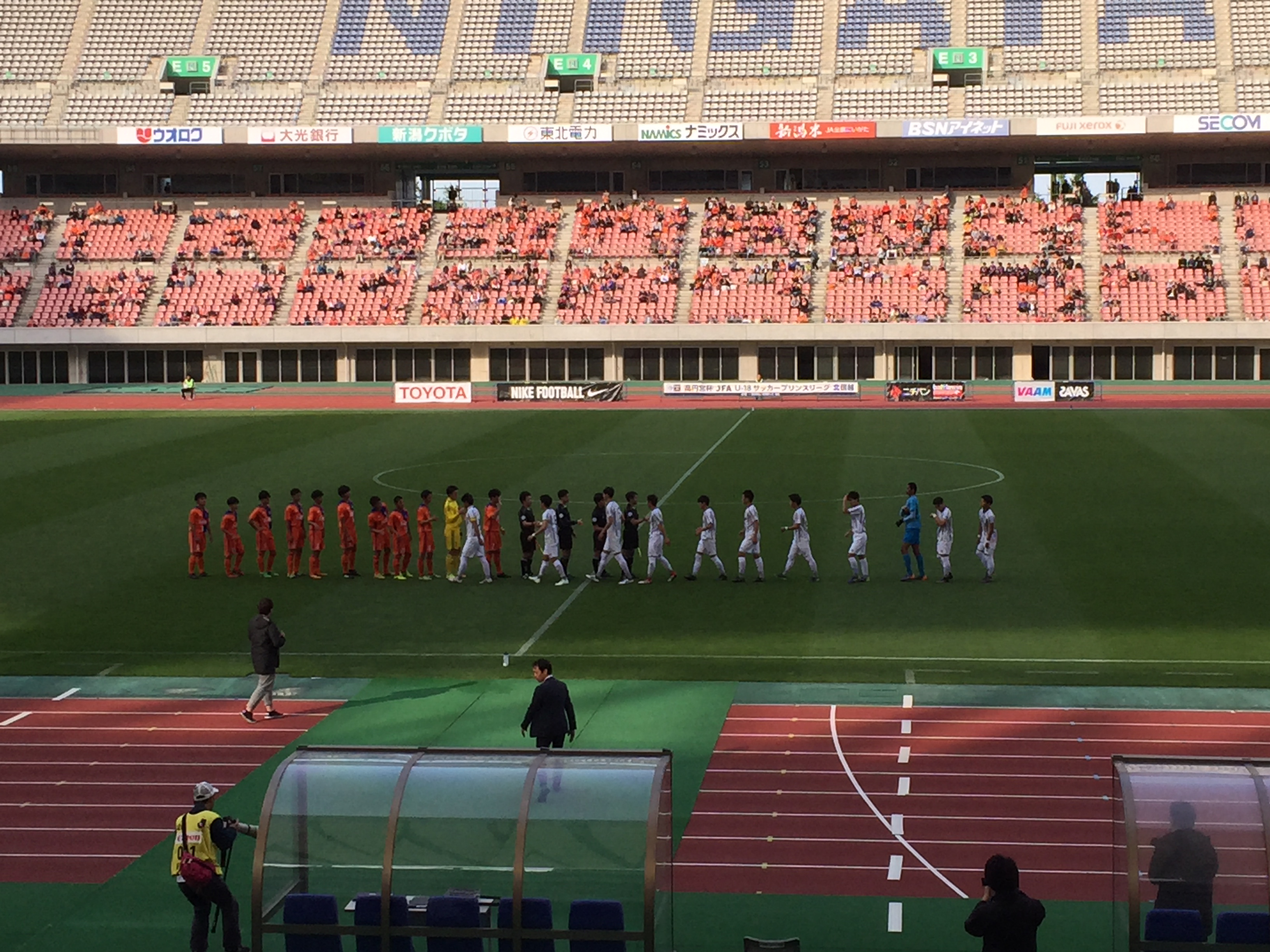 アルビレックス新潟u 18 日本文理高校 プリンスリーグ18北信越 第7節 トキさかの森 アルビレックス新潟u 18 日本文理高校 プリンスリーグ18北信越 第7節 トキさかの森
