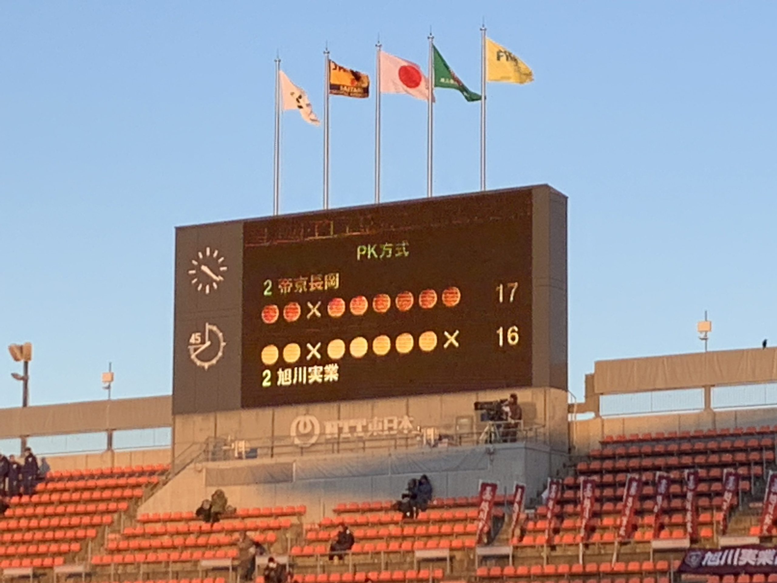 帝京長岡高校 旭川実業高校 第97回全国高校サッカー選手権大会 2回戦 トキさかの森