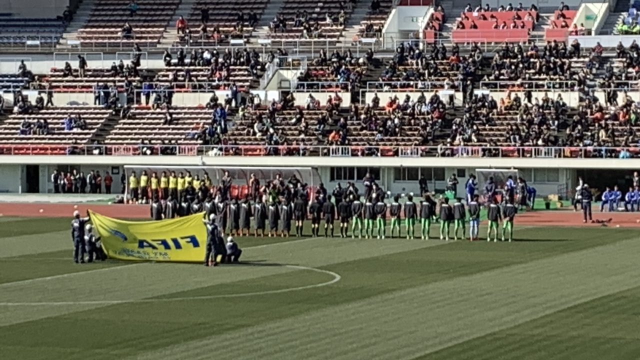 帝京長岡高校 高知西高校 第97回全国高校サッカー選手権大会 1回戦 トキさかの森