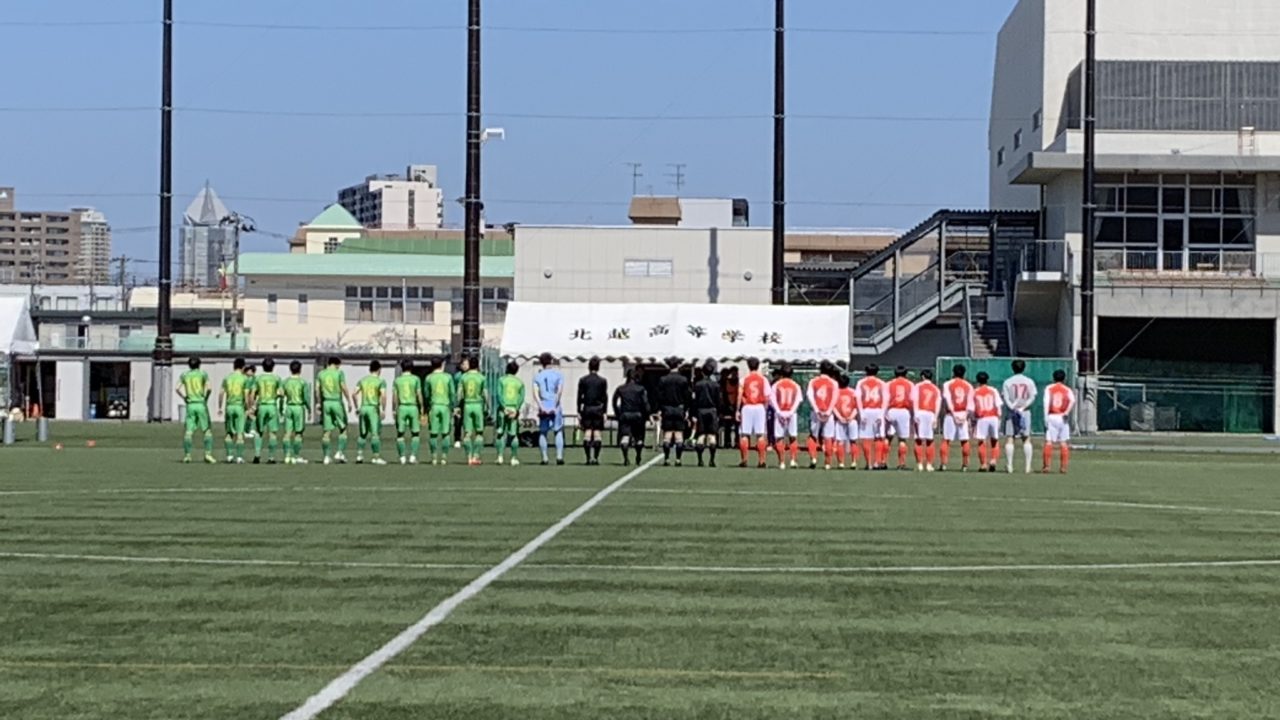 5 北越高校 帝京長岡高校 プリンスリーグ19北信越 第2節 新潟県の高校サッカー プリンスリーグ北信越