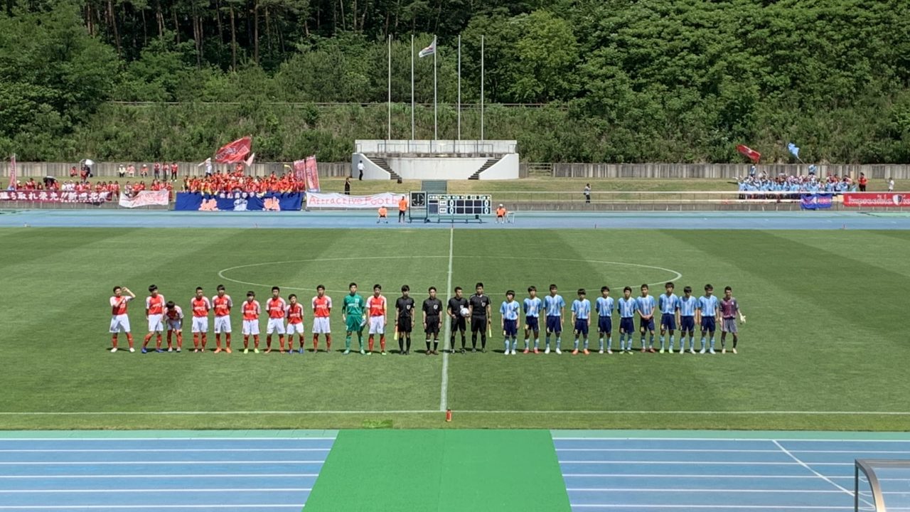 19 北越高校 新潟明訓高校 19第72回新潟県高等学校総合体育大会サッカー競技 準決勝第2試合 新潟県の高校サッカー プリンスリーグ北信越