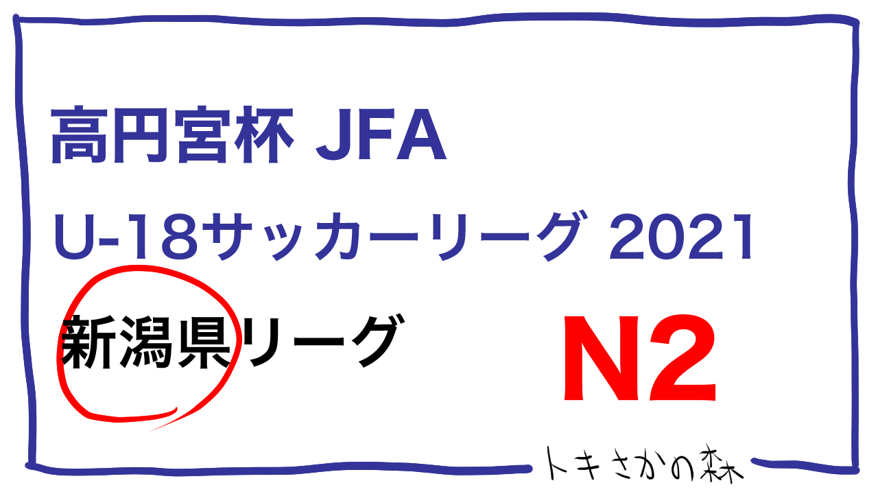 優勝は新潟高校｜【2種】高円宮杯JFA U-18サッカーリーグ2021 新潟県2部グループB(N2Bリーグ)